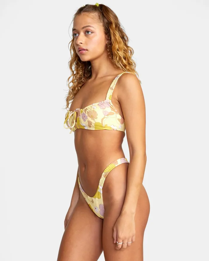 RVCA Bikini Bottoms Haze Scrunch French Bikini Bottoms Multi 8211 Women