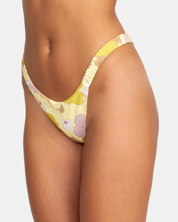 RVCA Bikini Bottoms Haze Scrunch French Bikini Bottoms Multi 8211 Women