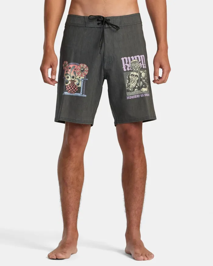RVCA Boardshorts Martin Ander Boardshorts 18034 Black 8211 Men