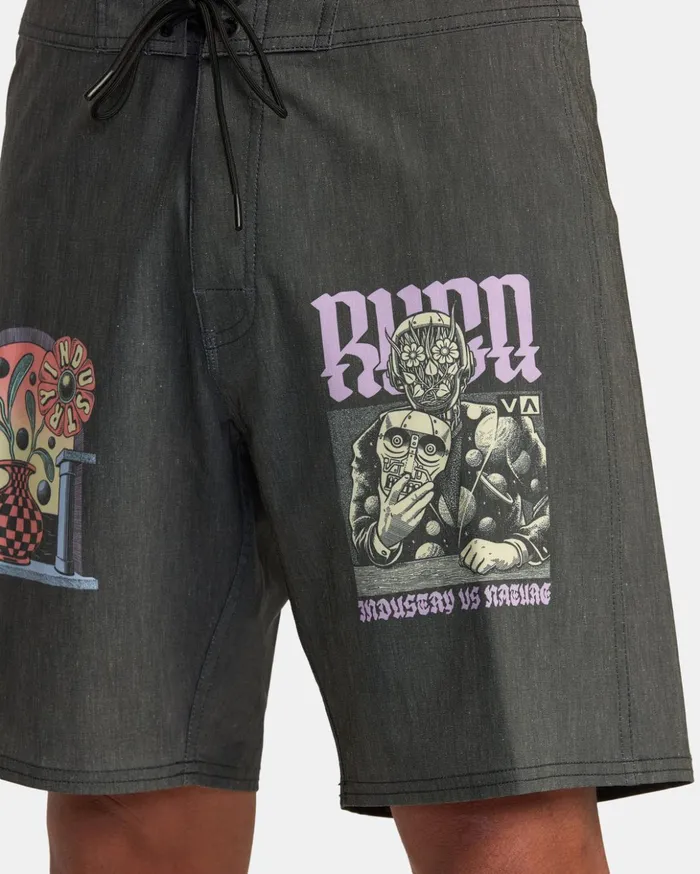 RVCA Boardshorts Martin Ander Boardshorts 18034 Black 8211 Men