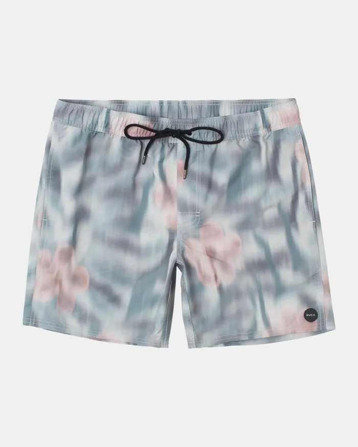 RVCA Boardshorts Perry 17034 Elastic Waist Boardshorts Bleach 8211 Men