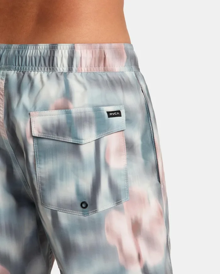 RVCA Boardshorts Perry 17034 Elastic Waist Boardshorts Bleach 8211 Men
