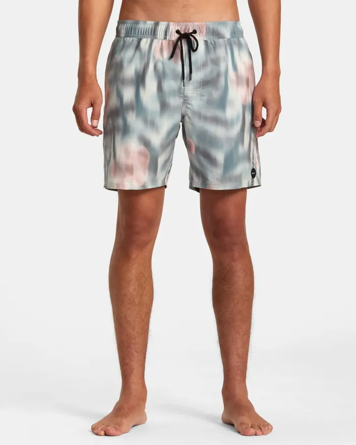 RVCA Boardshorts Perry 17034 Elastic Waist Boardshorts Bleach 8211 Men