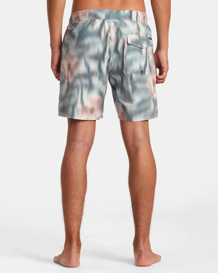 RVCA Boardshorts Perry 17034 Elastic Waist Boardshorts Bleach 8211 Men