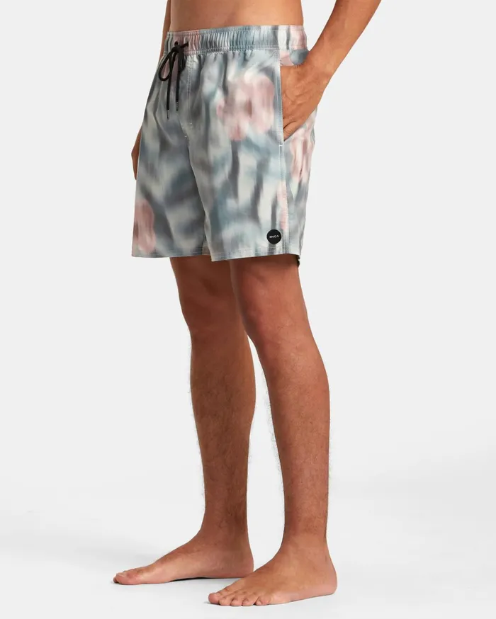 RVCA Boardshorts Perry 17034 Elastic Waist Boardshorts Bleach 8211 Men