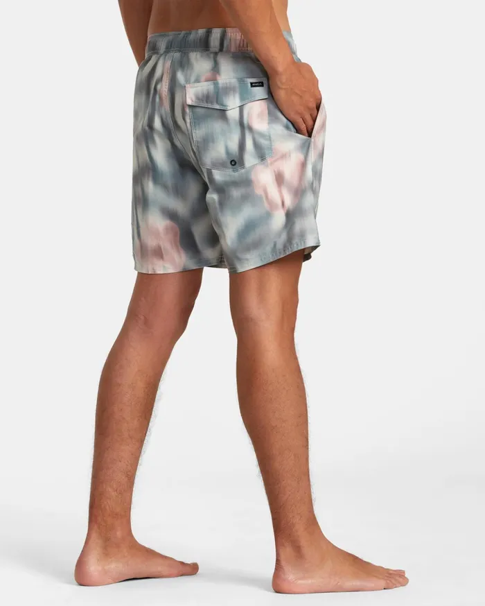 RVCA Boardshorts Perry 17034 Elastic Waist Boardshorts Bleach 8211 Men