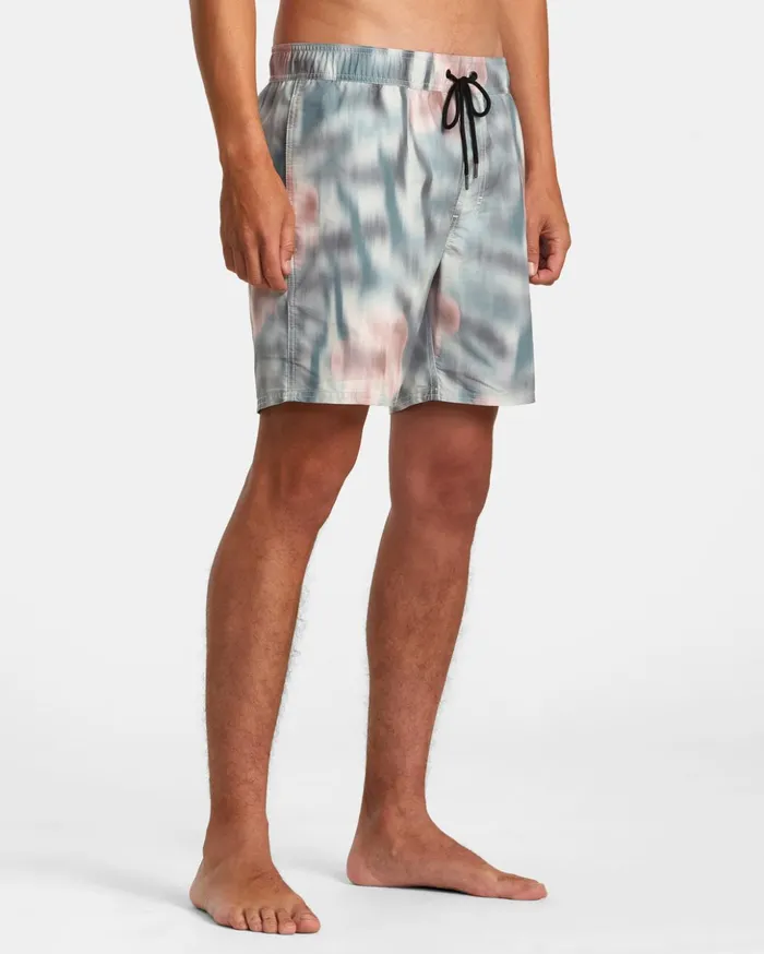 RVCA Boardshorts Perry 17034 Elastic Waist Boardshorts Bleach 8211 Men