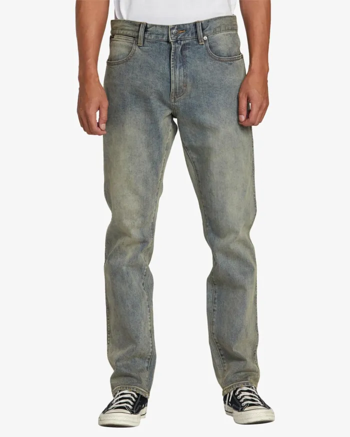 RVCA Denim Weekend ANP Denim Jeans Dark Vintage 8211 Men
