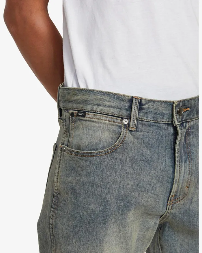 RVCA Denim Weekend ANP Denim Jeans Dark Vintage 8211 Men
