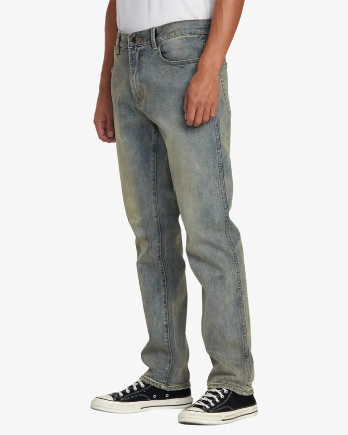 RVCA Denim Weekend ANP Denim Jeans Dark Vintage 8211 Men