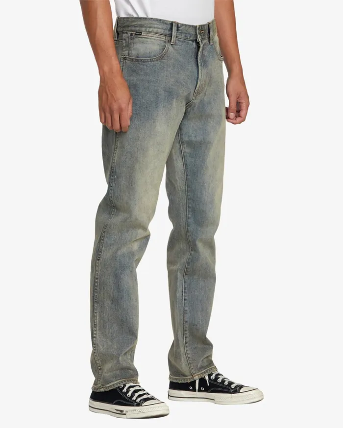 RVCA Denim Weekend ANP Denim Jeans Dark Vintage 8211 Men