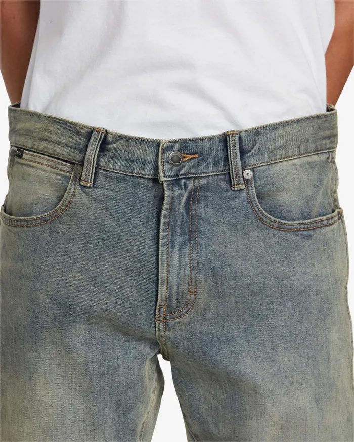RVCA Denim Weekend ANP Denim Jeans Dark Vintage 8211 Men