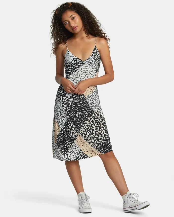 RVCA Dresses Rompers Oh Lord Midi Dress Rvca Black 8211 Women