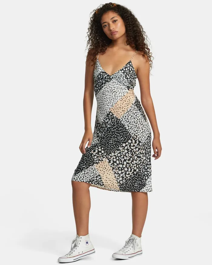 RVCA Dresses Rompers Oh Lord Midi Dress Rvca Black 8211 Women