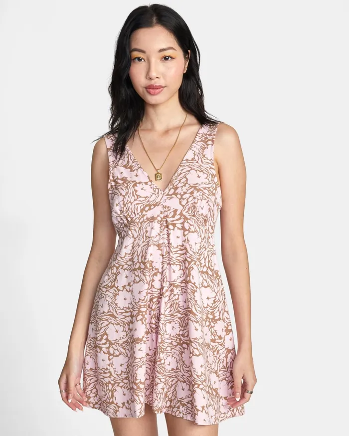 RVCA Dresses Rompers Shifty Romper Wood 8211 Women