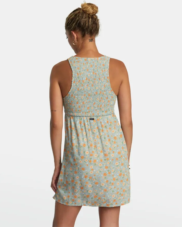 RVCA Dresses Rompers Trigger Mini Dress Shale 8211 Women