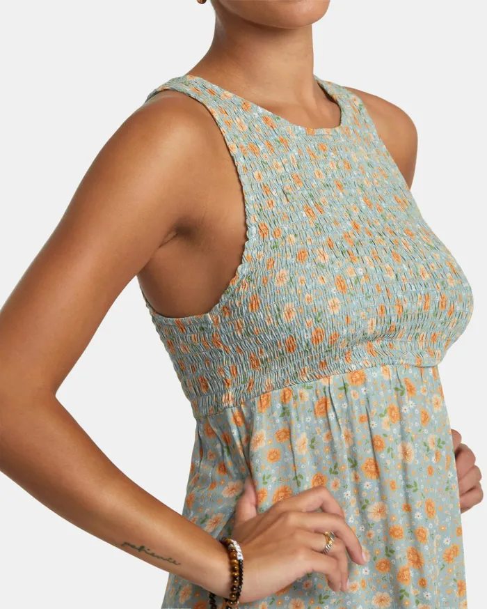 RVCA Dresses Rompers Trigger Mini Dress Shale 8211 Women