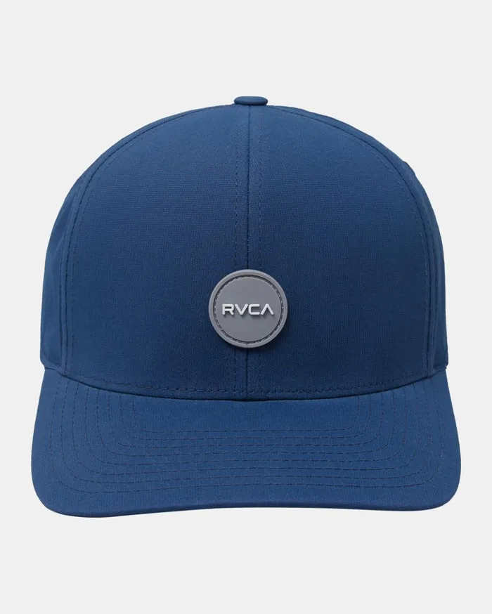 RVCA Hats Beanies Seasons Flexfit Hat Slate 8211 Men