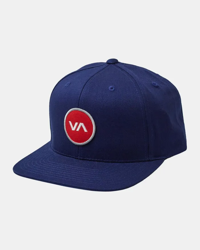 RVCA Hats Beanies VA Patch Snapback Hat Navy Grey 8211 Men