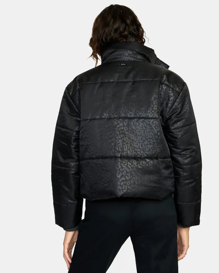 RVCA Jackets Eezeh Puffer JACKET Black 8211 Women