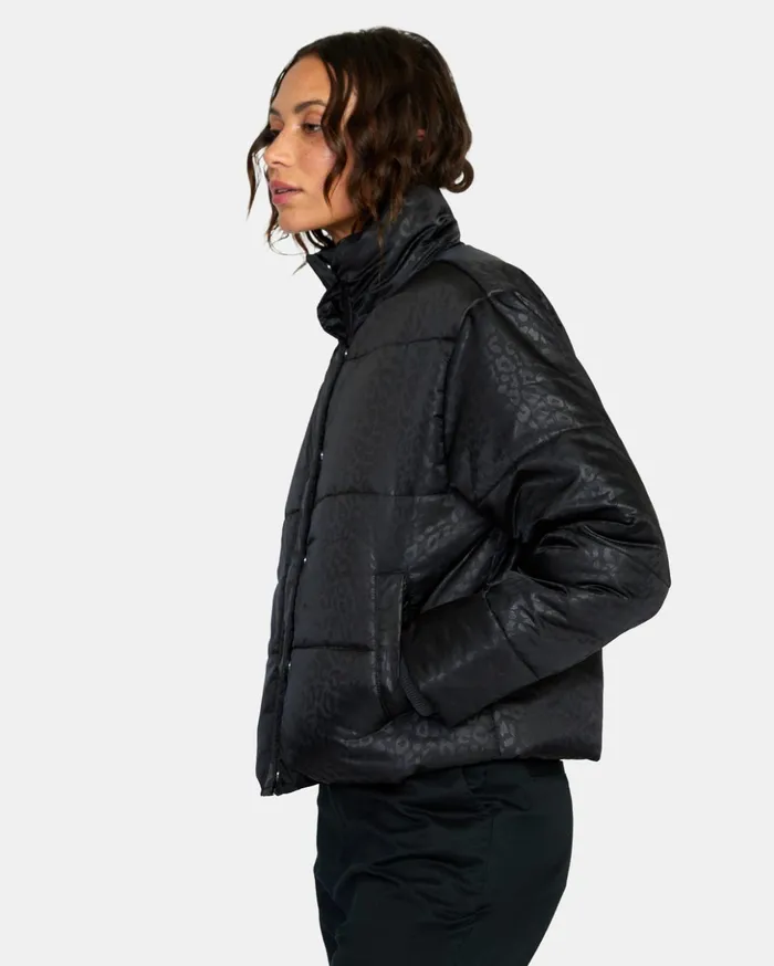 RVCA Jackets Eezeh Puffer JACKET Black 8211 Women
