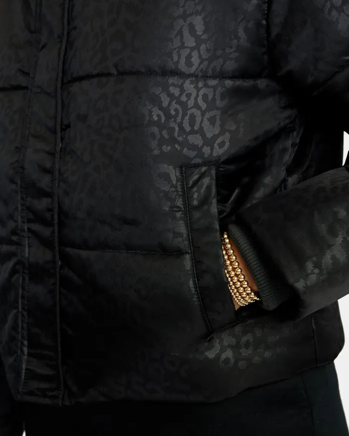 RVCA Jackets Eezeh Puffer JACKET Black 8211 Women