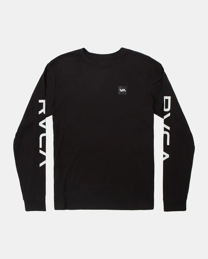 RVCA Long Sleeves RVCA 2X Long Sleeve Tee Black 8211 Men