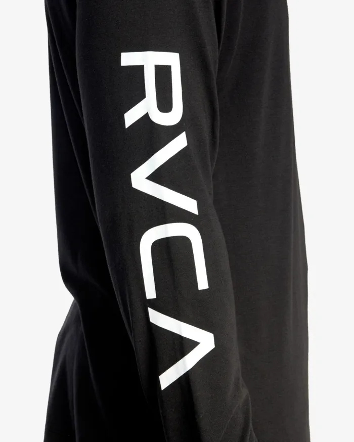 RVCA Long Sleeves RVCA 2X Long Sleeve Tee Black 8211 Men