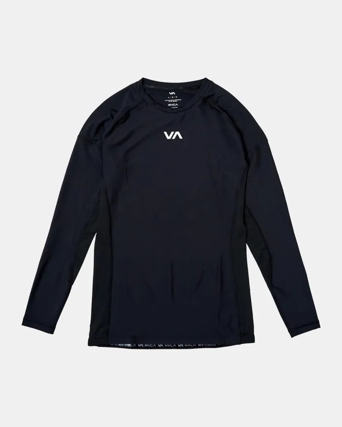 RVCA Long Sleeves VA Sport Long Sleeve Compression Top Black 8211 Men