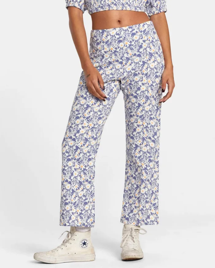 RVCA Pants Drip HighWaisted Pants Coast 8211 Women