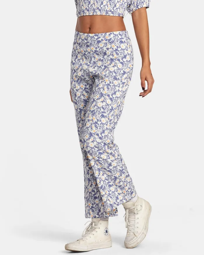 RVCA Pants Drip HighWaisted Pants Coast 8211 Women