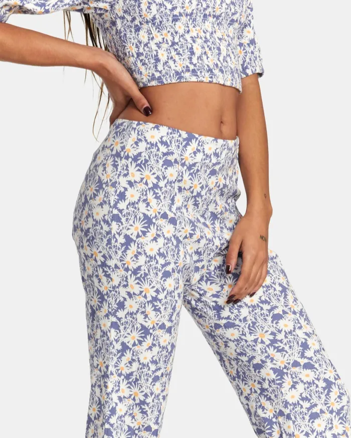 RVCA Pants Drip HighWaisted Pants Coast 8211 Women