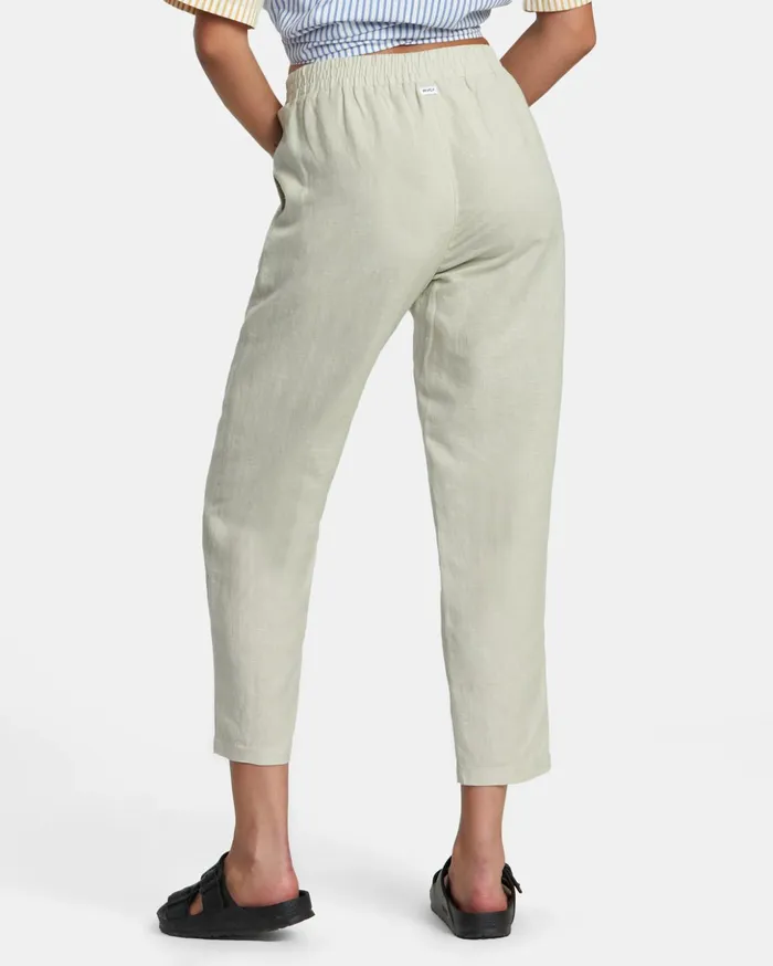 RVCA Pants New Yume Woven Pants Chalk 8211 Women