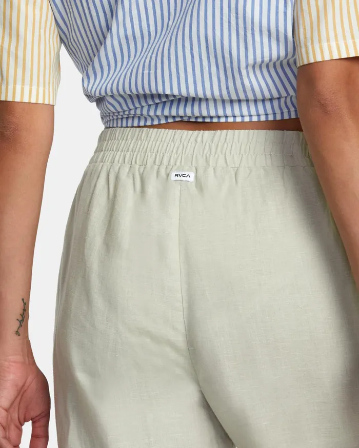 RVCA Pants New Yume Woven Pants Chalk 8211 Women