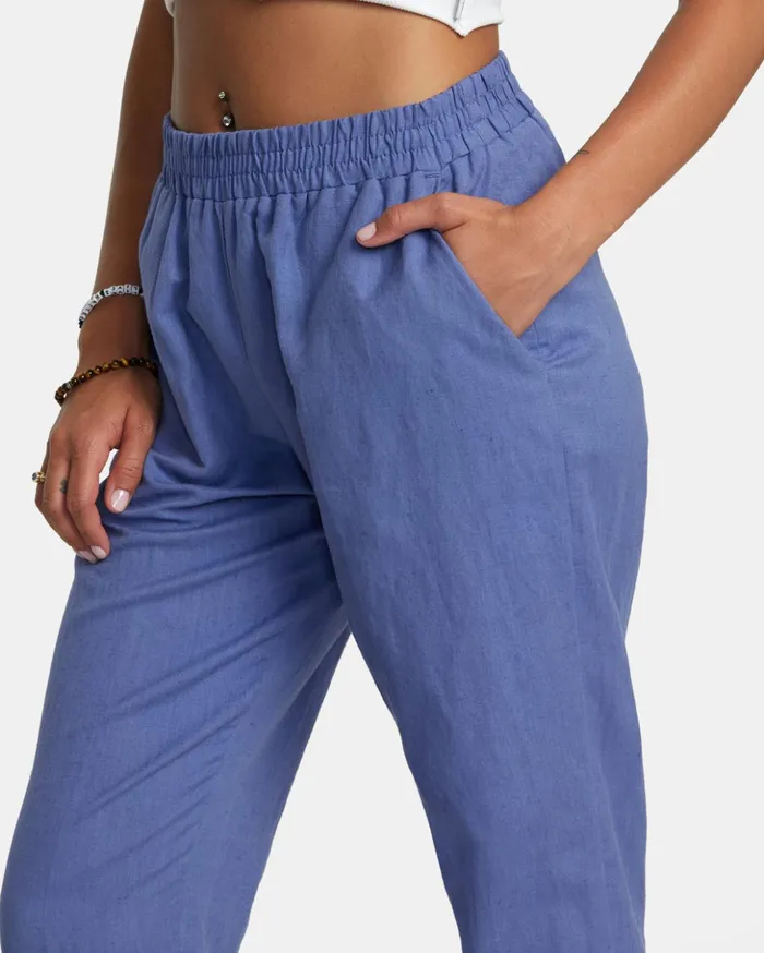 RVCA Pants New Yume Woven Pants Coast 8211 Women