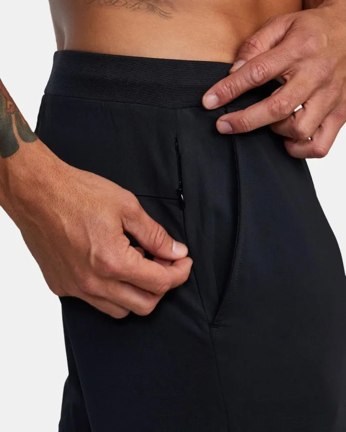 RVCA Pants Trainer Sweatpants Black 8211 Men