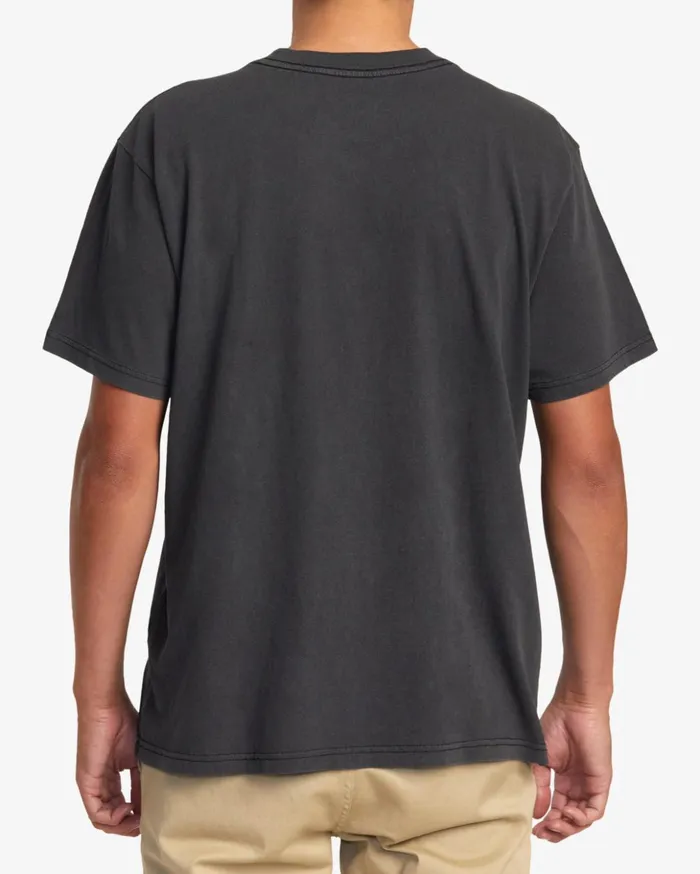 RVCA Short Sleeves Dreamscape Tee Black 8211 Men
