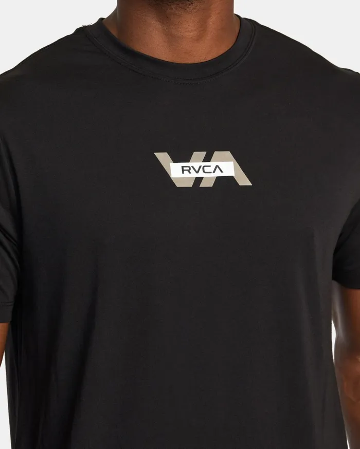 RVCA Short Sleeves RVCA Layer TShirt Black 8211 Men