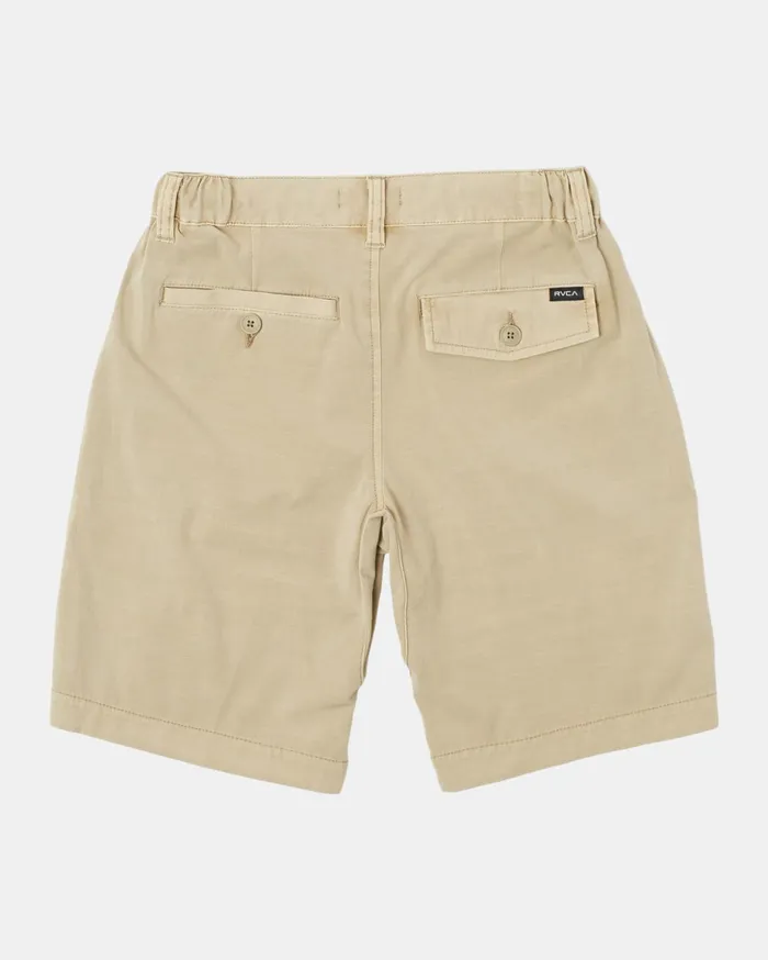 RVCA Shorts Boy039s All Time Coastal Rinsed 17034 Hybrid Boardshorts Khaki 8211 Boys RVCA Shorts Boy039s All Time Coastal Rinsed 17034 Hybrid Boardshorts Khaki 8211 Boys
