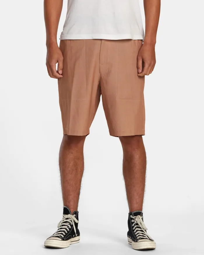 RVCA Shorts Hybrids All Time Hemp Hybrid 19034 Shorts Camel 8211 Men