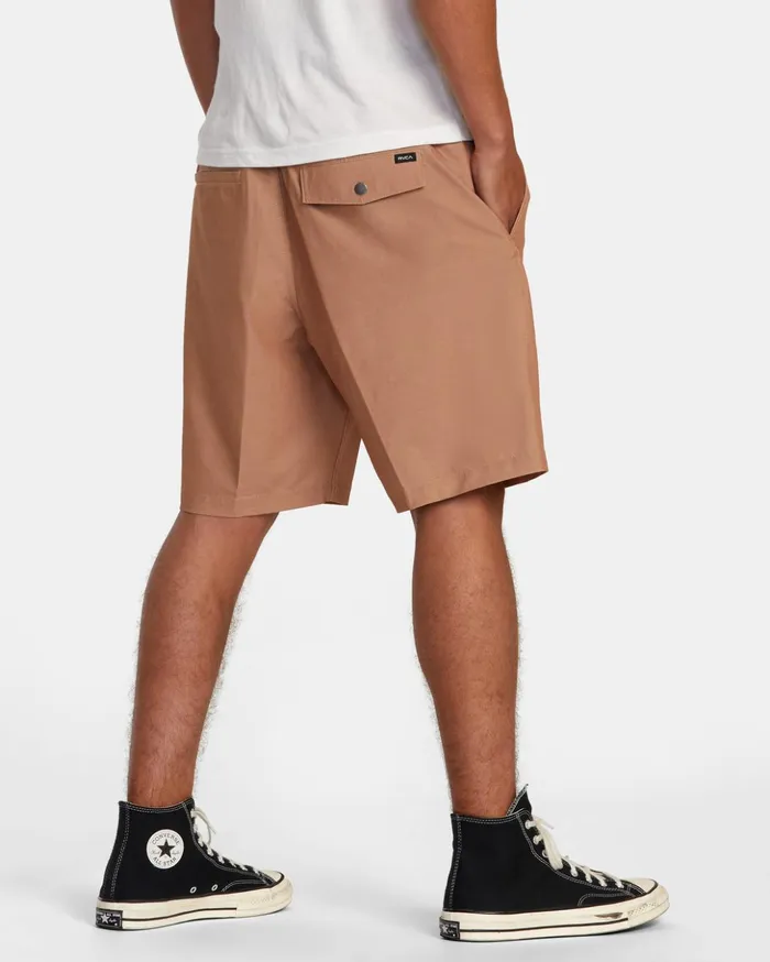 RVCA Shorts Hybrids All Time Hemp Hybrid 19034 Shorts Camel 8211 Men