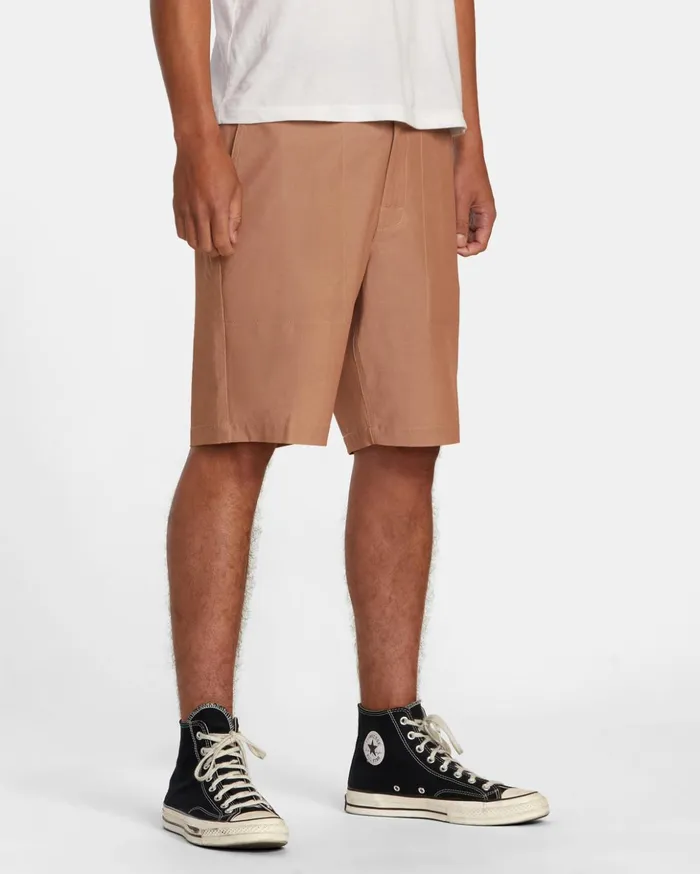 RVCA Shorts Hybrids All Time Hemp Hybrid 19034 Shorts Camel 8211 Men