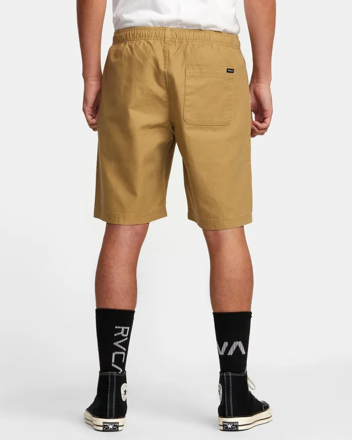 RVCA Shorts Hybrids HiGrade Elastic Waist 20034 Shorts Khaki 8211 Men