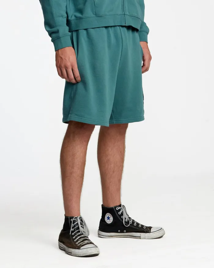 RVCA Shorts Hybrids Rose Machado Baggy Oversized Sweat Shorts Teal 8211 MenWomen RVCA Shorts Hybrids Rose Machado Baggy Oversized Sweat Shorts Teal 8211 MenWomen