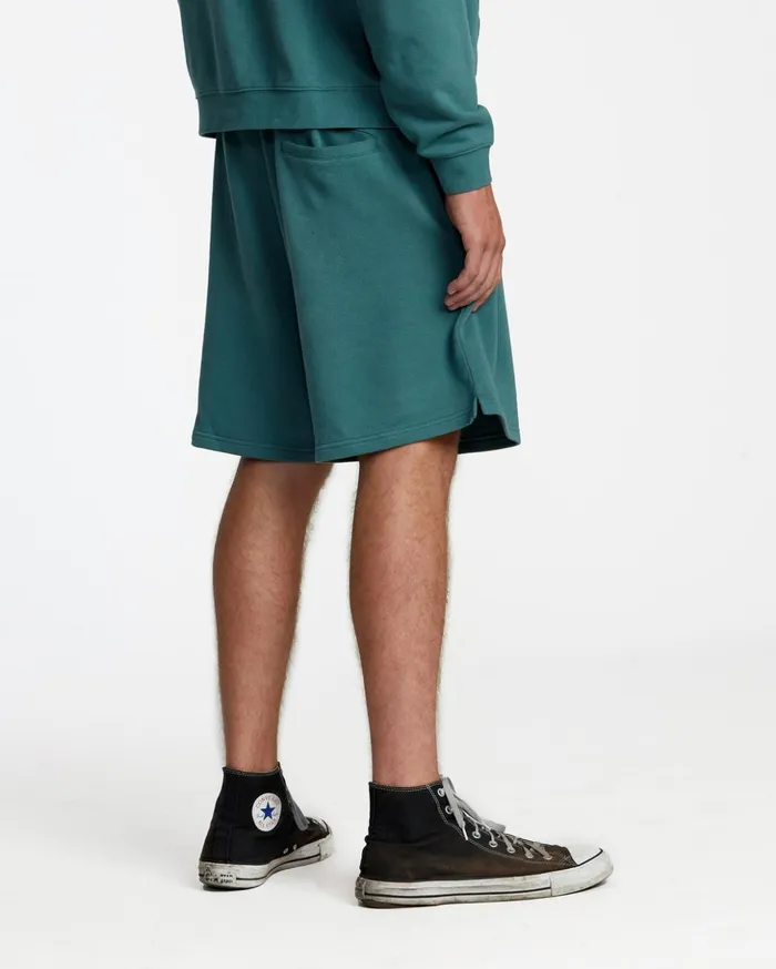 RVCA Shorts Hybrids Rose Machado Baggy Oversized Sweat Shorts Teal 8211 MenWomen RVCA Shorts Hybrids Rose Machado Baggy Oversized Sweat Shorts Teal 8211 MenWomen