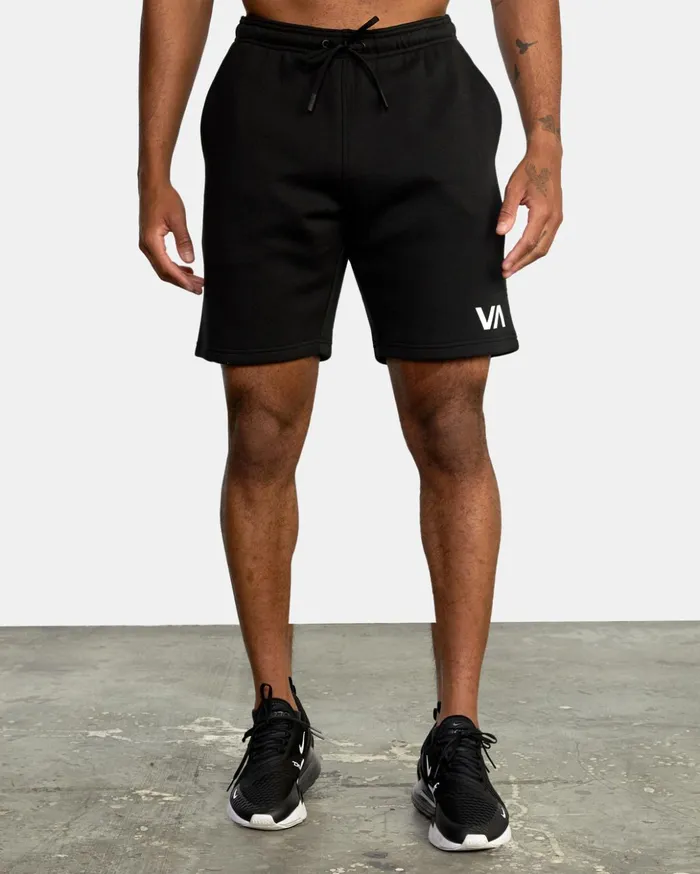 RVCA Shorts Hybrids Sport Elastic Waist Walkshorts IV 19034 Black 8211 Men