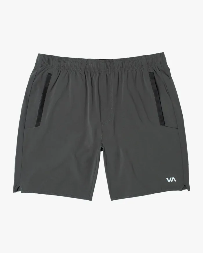 RVCA Shorts Hybrids YOGGER STRETCH ATHLETIC SHORTS 17034 Slate 8211 Men