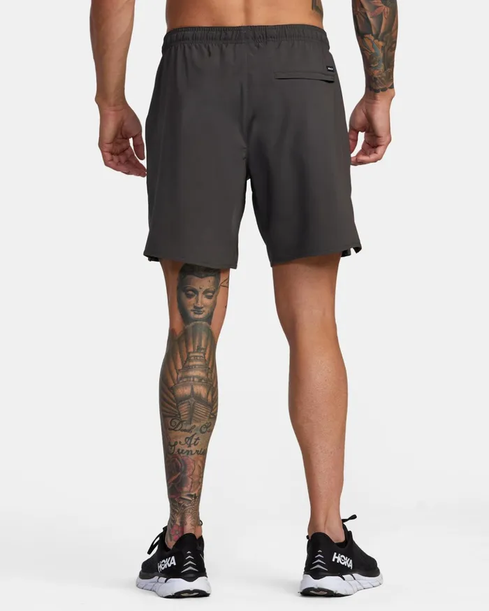 RVCA Shorts Hybrids YOGGER STRETCH ATHLETIC SHORTS 17034 Slate 8211 Men