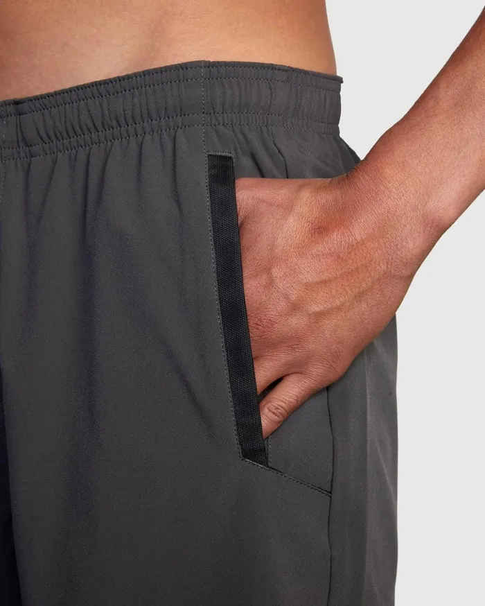 RVCA Shorts Hybrids YOGGER STRETCH ATHLETIC SHORTS 17034 Slate 8211 Men