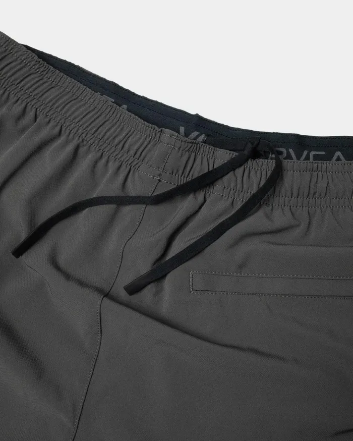 RVCA Shorts Hybrids YOGGER STRETCH ATHLETIC SHORTS 17034 Slate 8211 Men